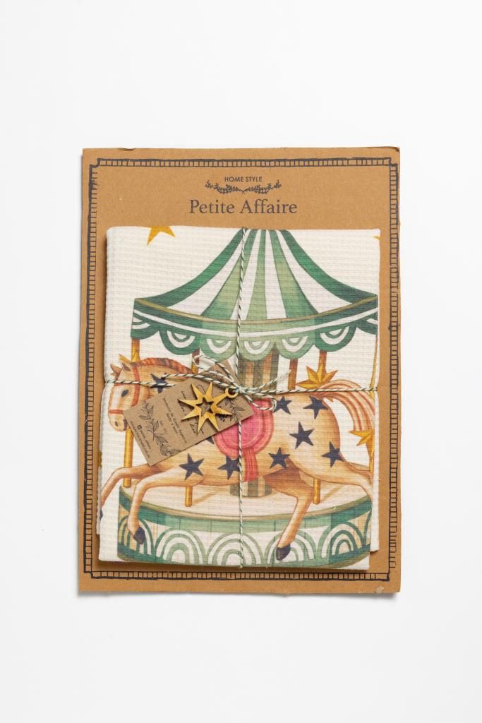 Paño Nido de Abeja Circus